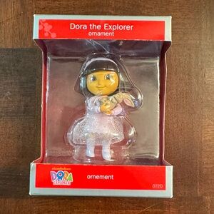 American Greetings Christmas Ornament Dora the Explorer with Bunny Rabbit 2013